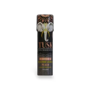 Tusk Kratom Diamond 450mg MIT Peach Ultra Premium Kratom Liquid Shot 60mL
