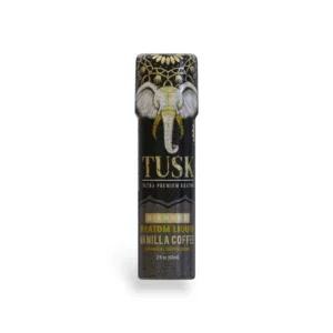 Tusk Kratom Diamond 450mg MIT Vanilla Coffee Ultra Premium Kratom Liquid Shot 60ml