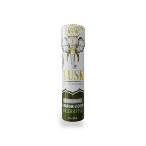 Tusk Platinum Ultra Premium Kratom Liquid Green Apple 300mg