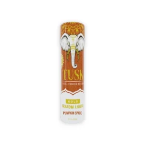 Tusk Gold Ultra Premium Kratom Liquid Pumpkin Spice 150mg